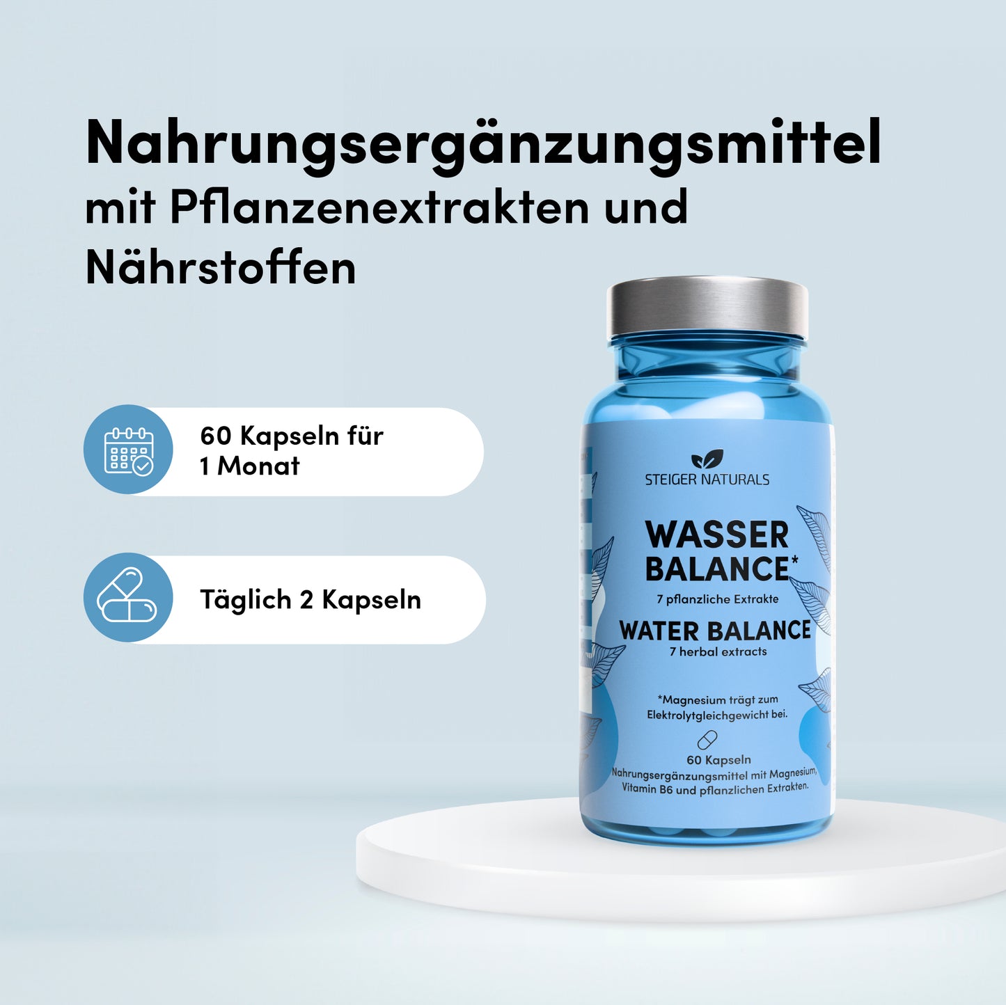 Steiger Naturals Wasser Balance