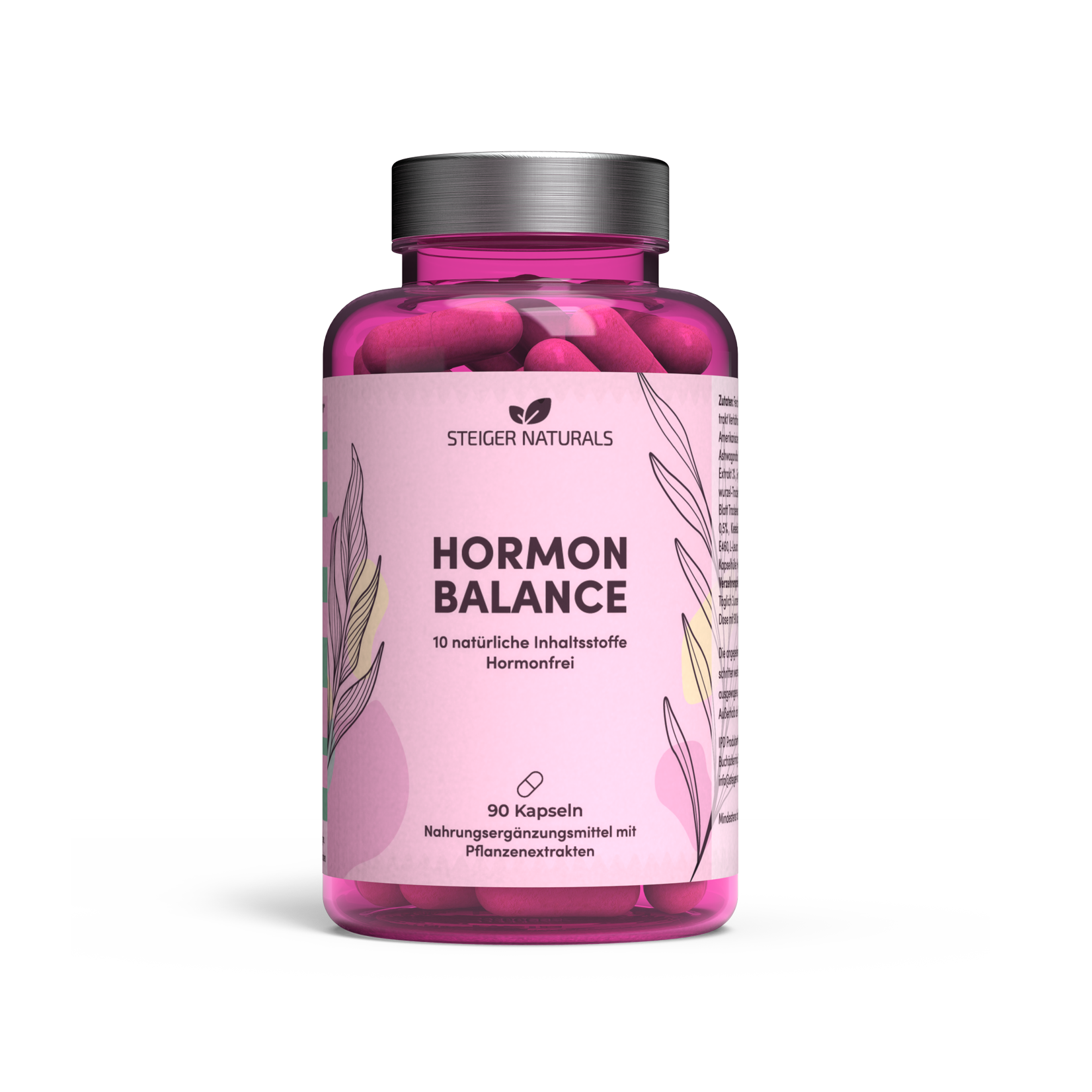 Set de 6 Compléments Hormonaux Équilibre - Complexe naturel pour la ménopause