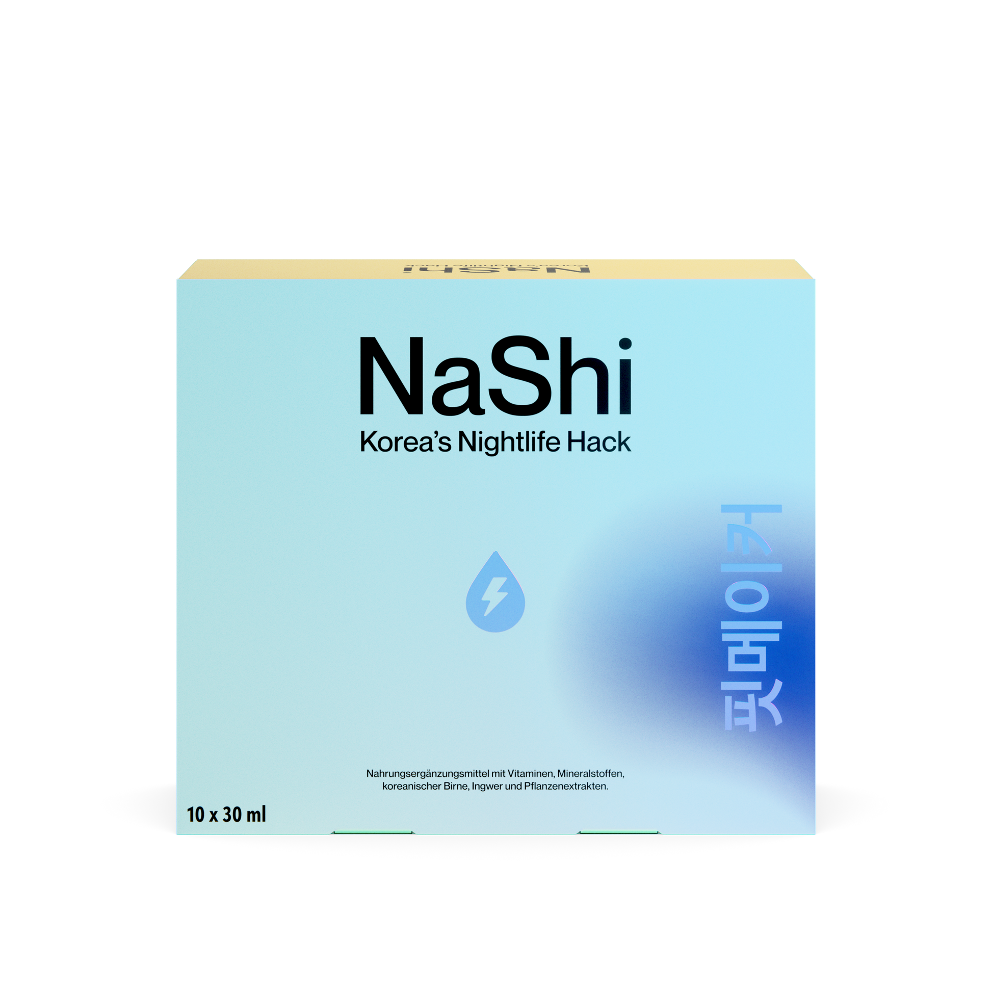 NaShi. Elektrolyten Getränk, 10 Elektrolyten-Shots