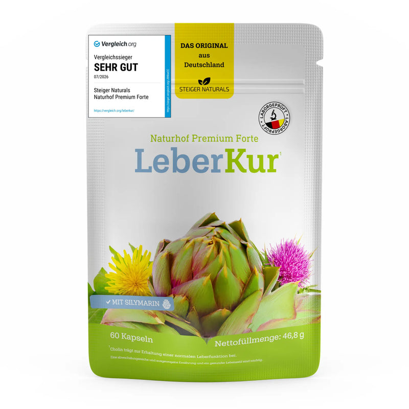 1-Monats Leberkur* – Steiger Naturals Naturhof Leberkur*