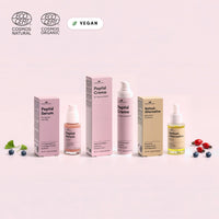 Longevity-Trio von Steiger Naturals: Peptid Serum, Peptid Creme und Retinol-Alternative Öl-Serum