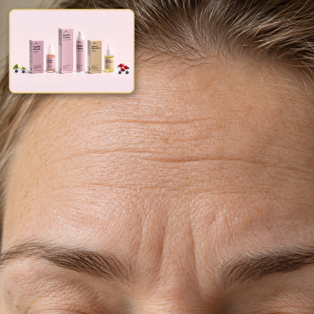Linien auf der Stirn und das Longevity-Trio von Steiger Naturals