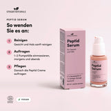 Peptid Serum Anwendung: reinigen, auftragen, pflegen
