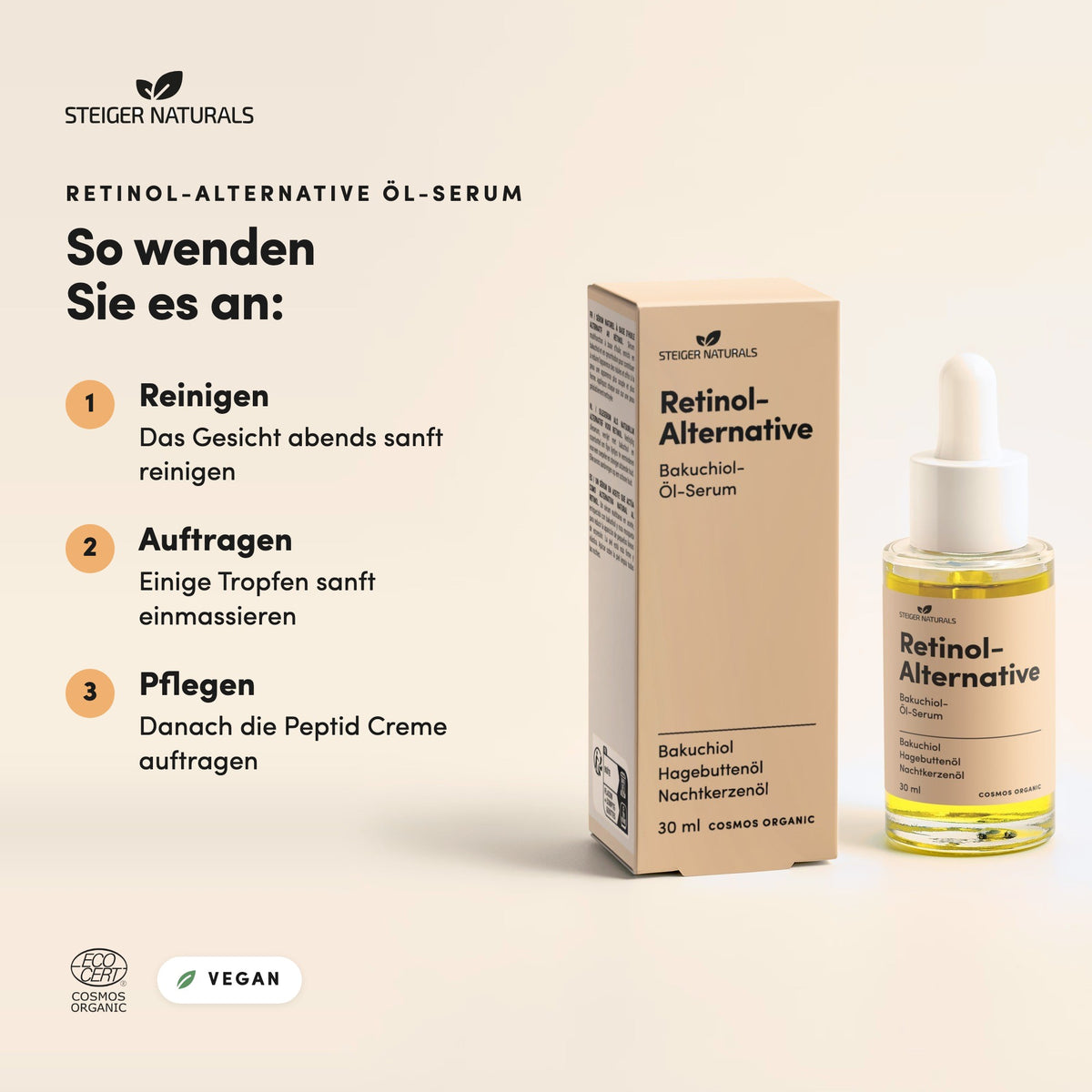 Retinol-Alternative Öl-Serum: So wenden Sie es an