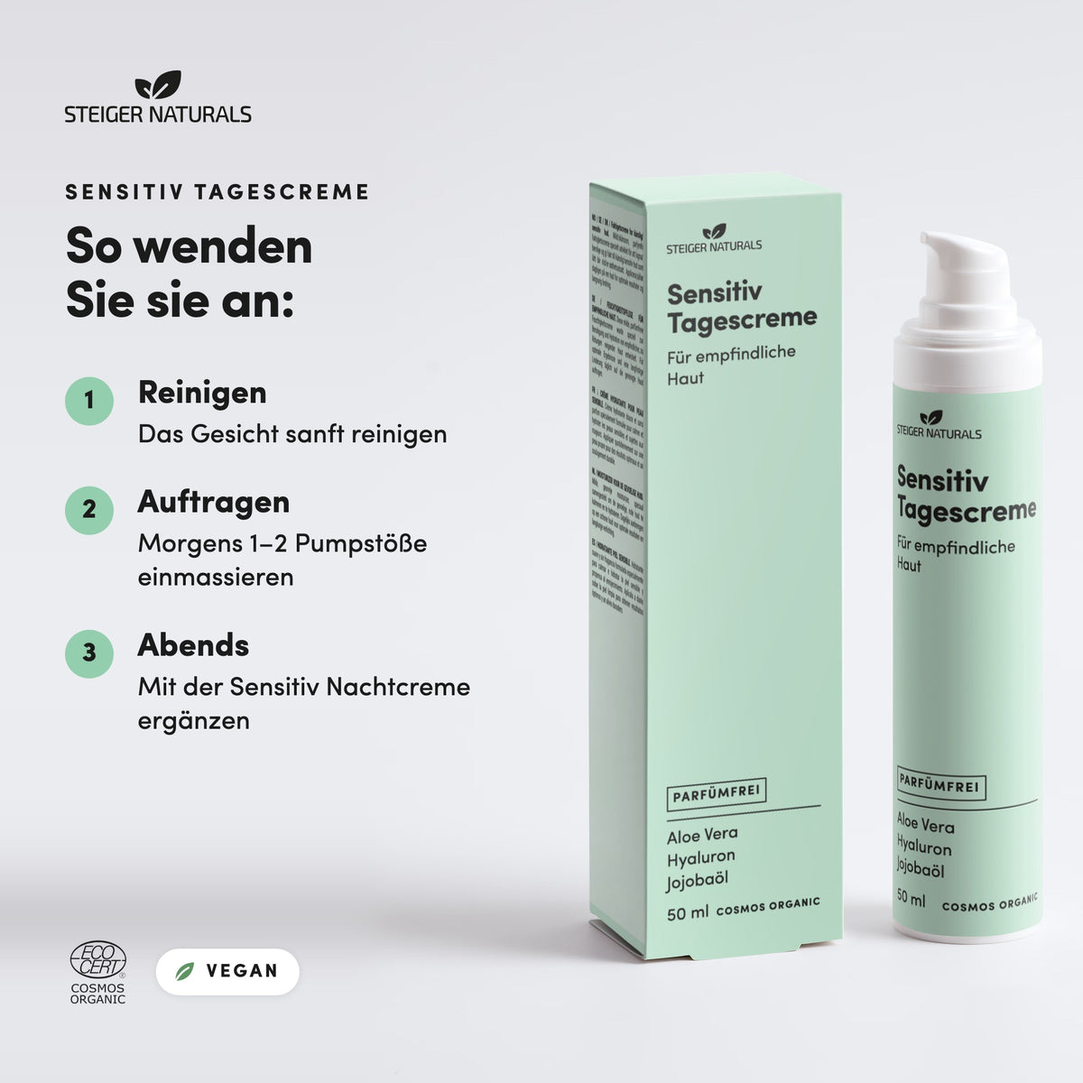Sensitiv Tagescreme: So wenden Sie sie an