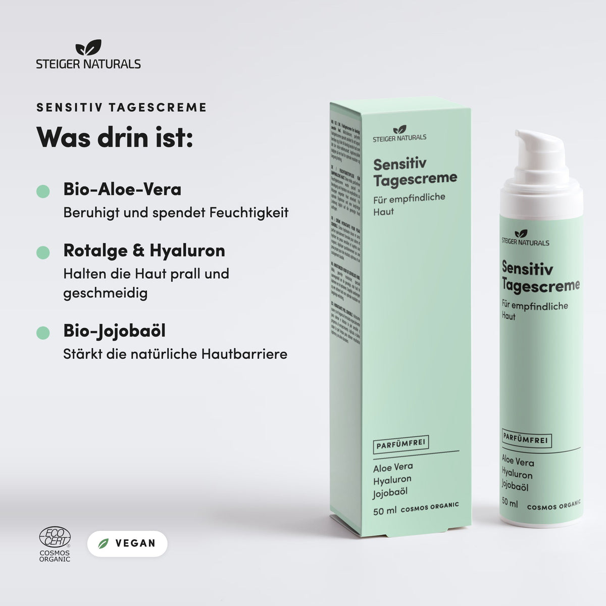 Sensitiv Tagescreme: Was drin ist