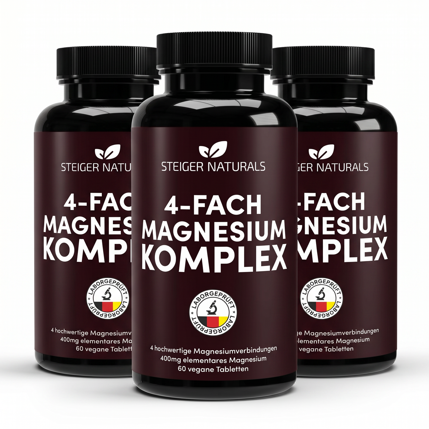 Magnesium 4-fach Komplex, 60 Tabletten