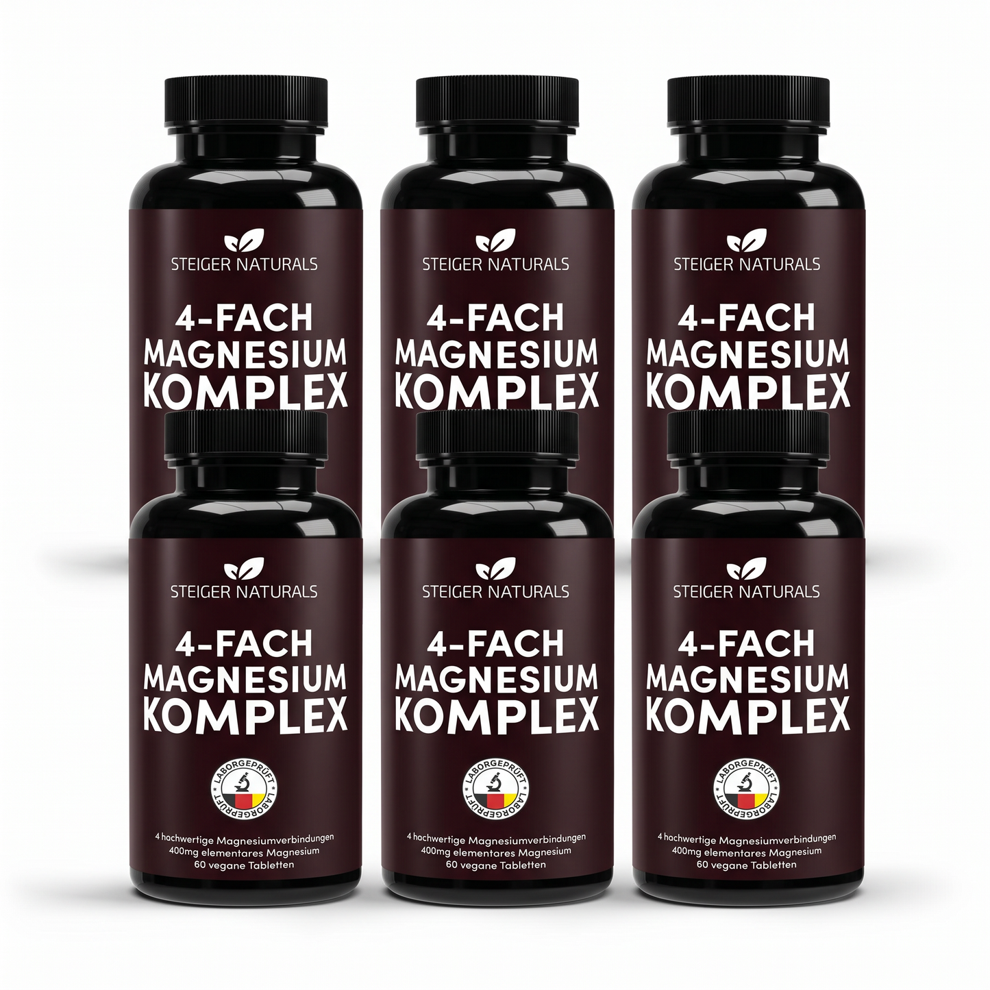 Magnesium 4-fach Komplex, 60 Tabletten