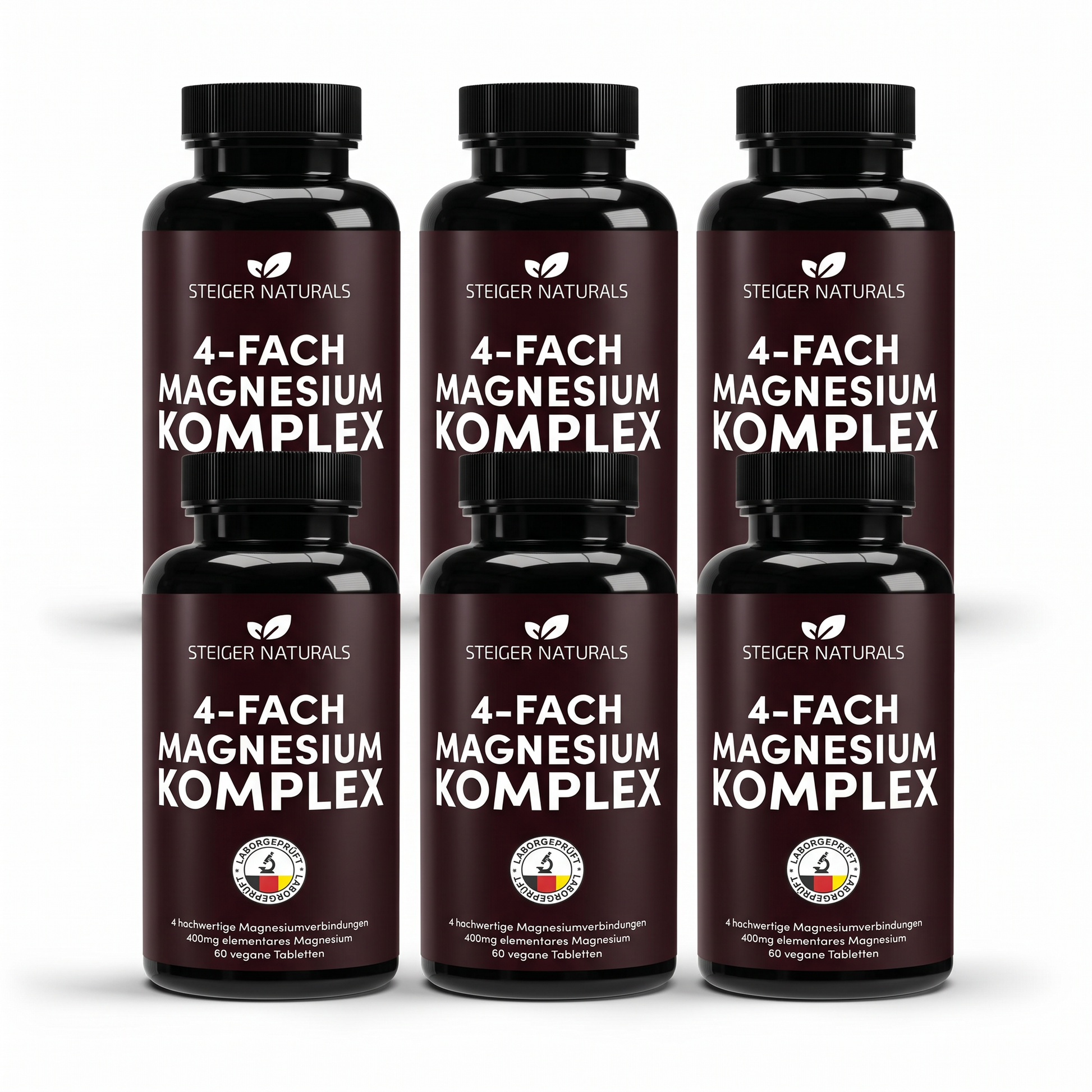 Magnesium 4-fach Komplex, 60 Tabletten